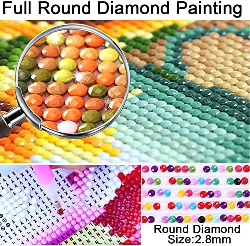 Dijamantni setovi za odrasle / djecu 5d DIY Diamond Art Boing s punim okruglim dijamantskim umjetničkim