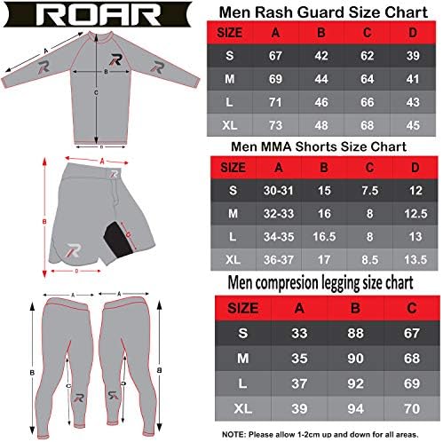 Roar MMA osip Guard & BJJ šorc Set Muška borba nositi UFC kavezu borba Grappling trening