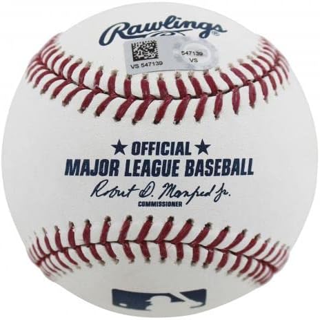 Angels Mike pastrmka 2x upisali potpisani OML bejzbol MLB VS547139 - AUTOGREMENA BASEBALLS