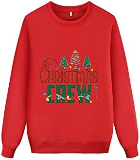 Diyago Crewneck jelene majice za porodicu, Božićnim podudaranjem mame i mi praznične duksere smiješni pulover s dugim rukavima