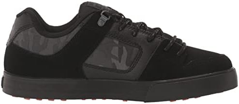 DC muške čiste Casual cipele za skejt, crno / CAMO Print, 9,5