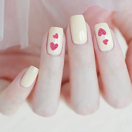 Naljepnice za nokte ljetna naljepnica za nokte za Dan zaljubljenih Love Shining pink naljepnica