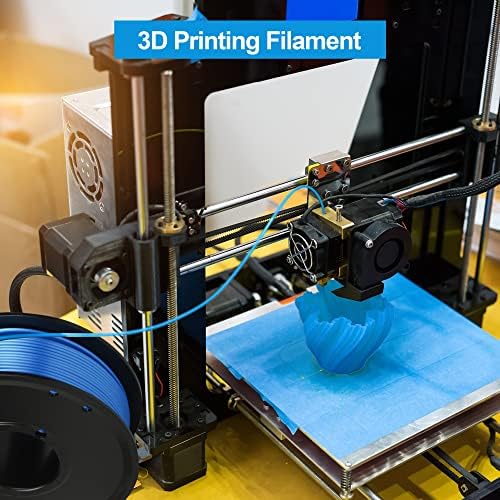 Dreetino Silk 3D filament pisača, 3D 3D ispis 1,75 mm paket +/- 0.02mm, 3D materijali za štampanje 250g X5 SPOOLS