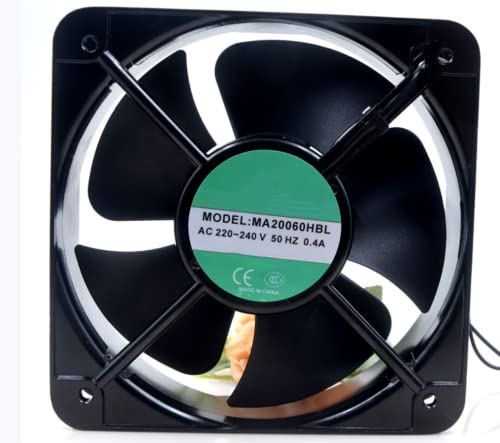 Ma20060hbl ventilator, za 200x200x60mm 220/240V 0.40 a 20060 2-žični ventilator za hlađenje