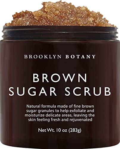 Brooklyn Botany Brown šećer piling za tijelo-hidratantni i piling tijelo, lice, ruka, piling