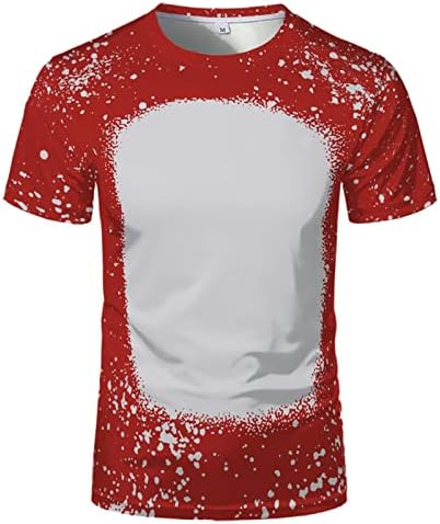 Majice za muškarce američke veličine velika prazna prilagođena majica sa sublimacijom prenosa