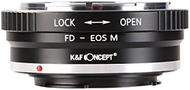 K & F Konceptni adapter za Canon FD nosače u Canon EOS M1 M2 M3 kameru