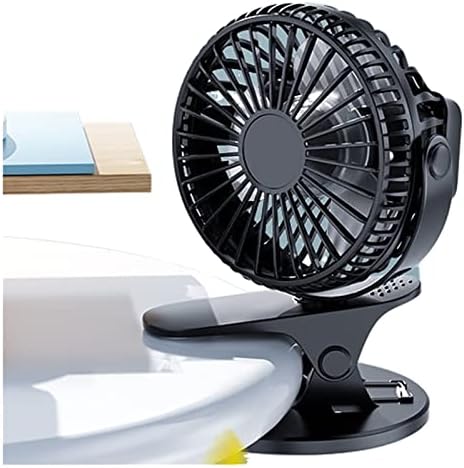 Jkyyds Fan-nova USB kopča za punjenje stoni / stoni ventilator Mini prenosivi klip Fan 360 rotacija stepena