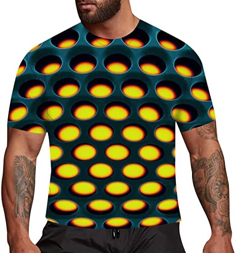 Ljetne plivačke majice za muškarce muške 3d Novelty Tshirts muške grafičke smiješne majice 3D štampane