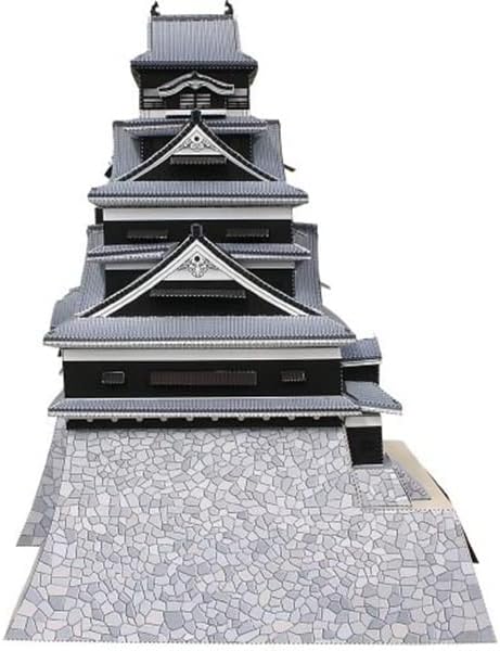 Japanski dvorac arhitektura Himeji-jo DIY Handcraft papir Model igračka za djecu Pokloni