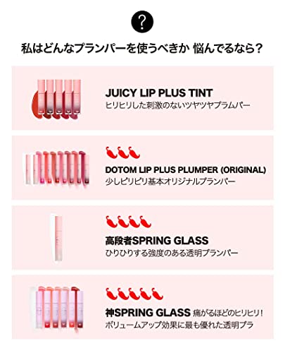 KEYBO Lip Plumper Dotom Lip Plus 16 boja, 3 koraka Extreme Plumping Clear Lip Gloss by Essence Lip