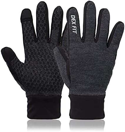Dex FIT Warm Fleece zimske vanjske rukavice LG201 termo, idealne za trčanje, planinarenje, biciklizam