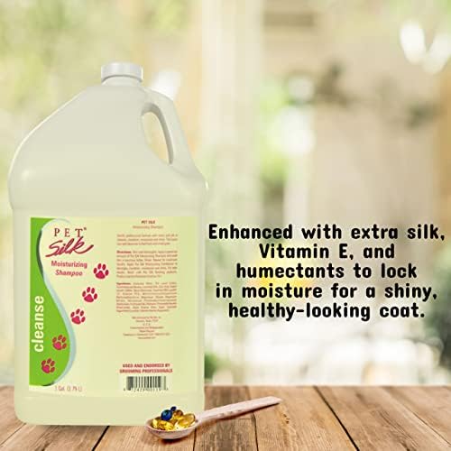 Pet Silk hidratantni šampon-hidratantni šampon za pse za suhu kožu koja svrbi – infuziran