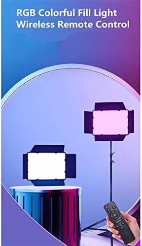 Quul RGB LED video svjetlo fotografiranje 0-360 ° puna boja za rasvjetnu lampicu za rasvjetu CRI95 +