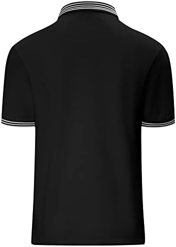 V Valanch Golf polo majice za muškarce kratki rukav vlagu Wicking golf majice ovratnički atletski teniski