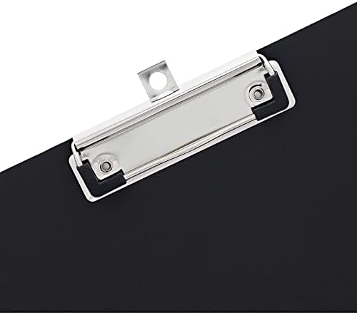 4-pakovanje horizontalnih Klipboarda sa kopčom niskog profila 12, 4x8, 9, crne plastične bočne ploče