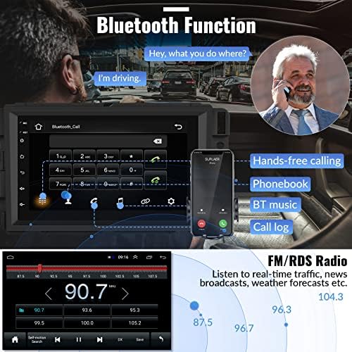 Android 11 Auto Stereo za Chevrolet / GMC/Buick/Hummer,7 inčni Touchscreen auto Radio sa ogledalom Link GPS WiFi