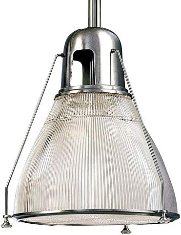 Hudson Valley Rasvjeta 7308-PN HAVERHILL - 1 svjetlo privjesak u industrijskom stilu - širok 8 inča za 23,5