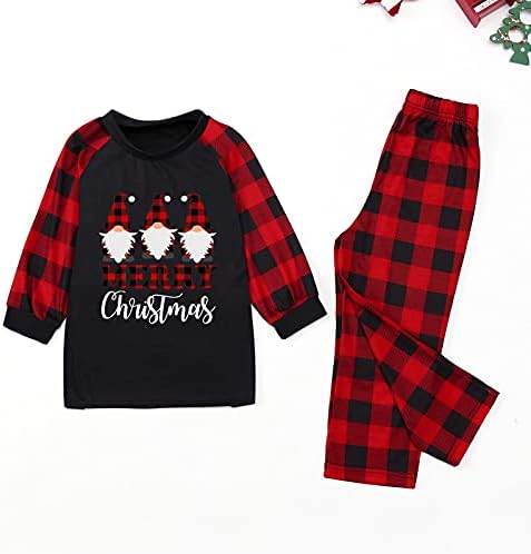 Božićne pidžame za obitelj Pajamas PJs Spavaće odjeće Dječaci Sportska pidžama Veličina 10-12 Porodični osjećaj