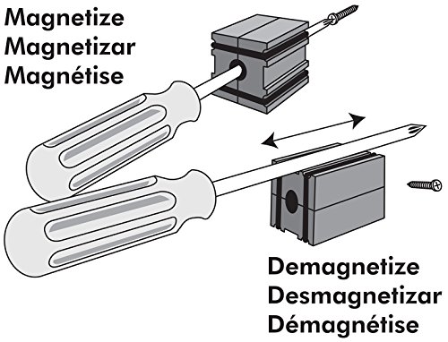 Master Magnetics RA07224BX4 odvijač Magnetizer Demagnetizer, odgovara .3125 prečnik ili manje osovine alata,