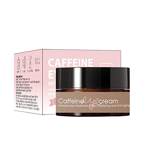 Prirodni kofeinski krem ​​za oči sa kolagenom, hijaluronskom kiselinom za tamni krug i natečenost, odlična