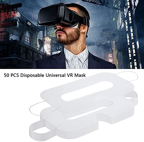 Busjoy 50PSC jednokratna VR maska univerzalna Sanitarna maska za oči za Oculus Quest 2/HTC