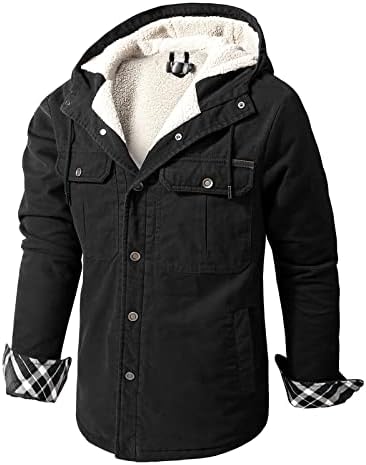 ADSDQ muški jakni, trendi kaputi za odmor Muški zimski rukav plus veličina FIT WINDOVOFR jakna