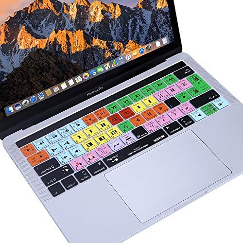 XSKN Avid Media Composer silikonske prečice Poklopac kože tastature kompatibilni su sa dodirnim