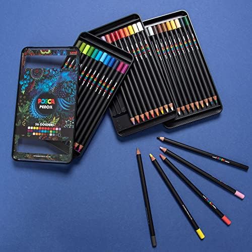 Umetnički Set olovaka za bojenje ulja i voska poska, 36 olovaka u boji Prismacolor, pribor za crtanje,