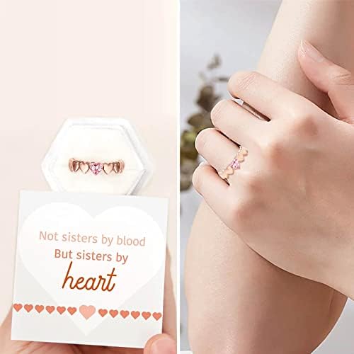 2023 Novi prsten Rose Gold Love Ring Personalizirani jednostavni ružičasti dijamant ljubavni prsten poklon