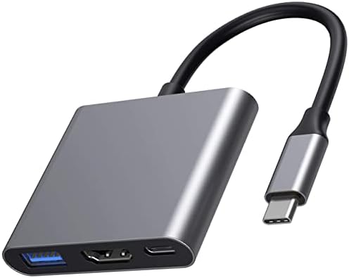 Qingler USB C u HDMI multiport adapter sa 4K HDMI, USB 3.0 & USB C PD punjenje, digitalni AV