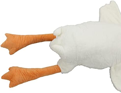 Goose Punjena igračka, simulacija Big White Goose Doll Baby umirujući plišani jastuk za plišanu igračku