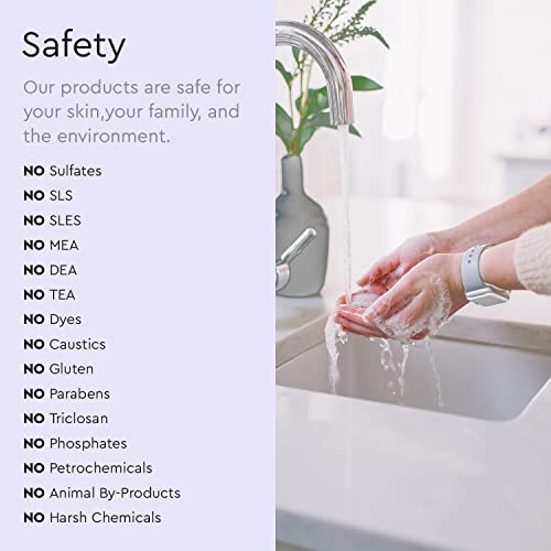 Puracy Foaming sapun za ruke, 99,96% na biljnoj bazi, prirodna Pena bez sulfata, punjenje za ručno pranje, nežno