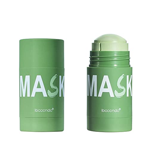 WALULAN zeleni čaj čvrsta maska, štap za čišćenje mitesera, Shrink Pores hidratantna maska za nanošenje