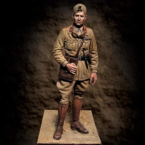 Goodmoel 1/35 Drugog svjetskog rata italijanski Libijski oficir smola Model vojnik Kit / Nesastavljen i neobojen