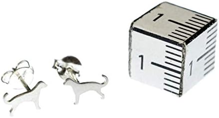 Pas Silver 925 Naušnice Naušnice Minibling Psi Doggy Great Dane Pet Pets