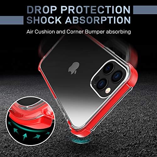 Mateprox kompatibilan sa iphone 12 pro max case Clear Heavy Duty zaštitni kristalni stražnji poklopac sa šankovnim kućištem odbojnika