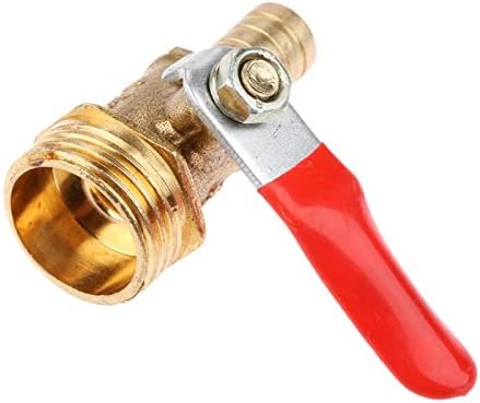 Kuglični ventil vrući i hladni vodeni vodeni kuglični ventil 1/4 '' 3/8 1/2 '' muški do 6/8/10 / 12mm