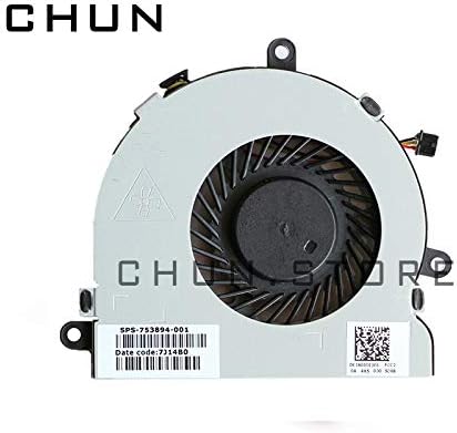 FCQLR novi CPU ventilator kompatibilan za HP 15-G000 15-G100 15-R000 15-R100 753894-001 laptop Fan