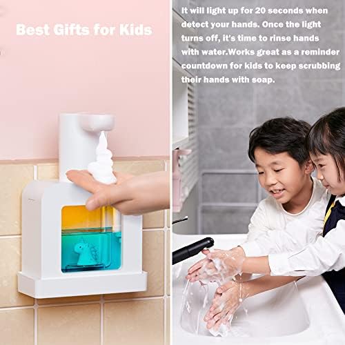 Amyese Automatski raspršivač pena - Slatka dečiji unični sapun sa sapunom bez pogodala, zidni