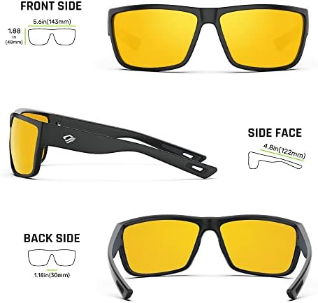 Torege Polarizirani sportovi sunčane naočale za muškarce i žene Biciklizam Vožnja golf Ribolov sunčane naočale