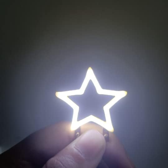 3 * LED filament sa zvijezdom, Halloween Božićni dan Party Atmosfere Filament dodatak