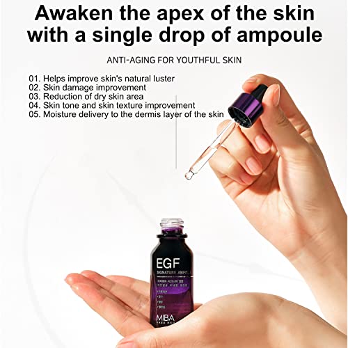 Miba EGF ampula za potpis 20ml / 0,68 fl.oz skin apex koji se budi sa jednom kapljicom, EGF peptidima, noćnim