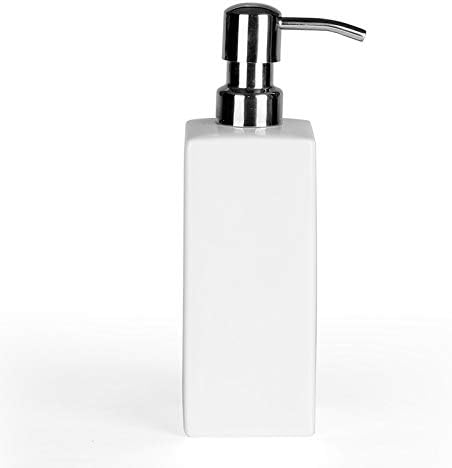 Bijeli keramički sapun za kupaonicu Kuhinjski kontratop - Losion i flaša sapuna za raspršivanje tekućine
