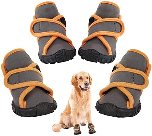 Lepsjgc cipele za pse čvrsto podesive čizme za križnu stražu pogodne za hodanje, stojeći i