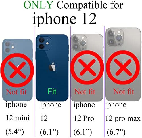 Weonmov za iPhone 12 Slučaj kompatibilan sa magsafe, luksuzno ljubavno srce mekano mekano telefona, magnetska
