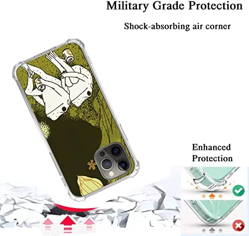 Oubliert Vintage Frogs Case Kompatibilan sa iPhoneom 13 Pro Max, Flogs Piting futrola za iPhone