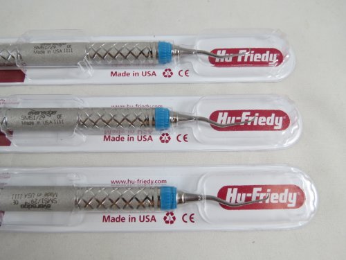 Dental Gracey Curette Micro Mini pet Everedge instrumenata SMS1 / 29 komplet 3 / kom Hu FRIEDY