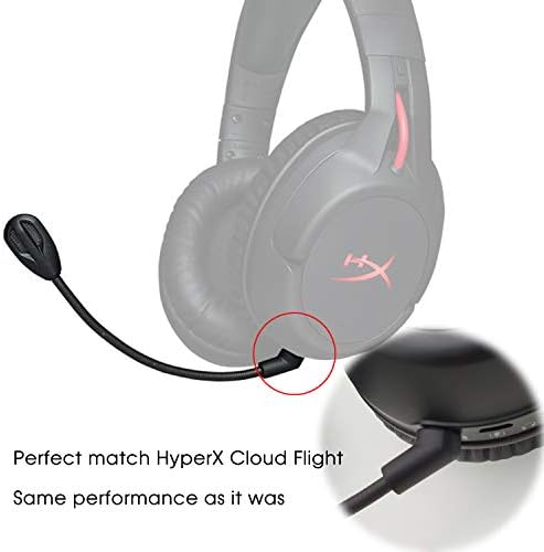 Odvojivi mikrofon Mic odgovara za Kingston HyperX Cloud Flight s/Flight za PS4 PS4 Pro kompjuterske