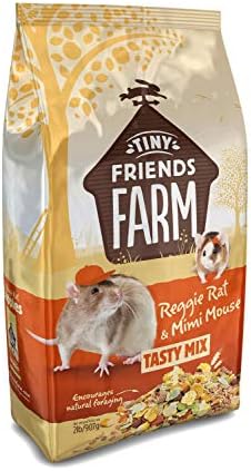 Supreme Tiny Friends Farm Reggie Rat i Mimi Mouse Tasty Mix 2lb